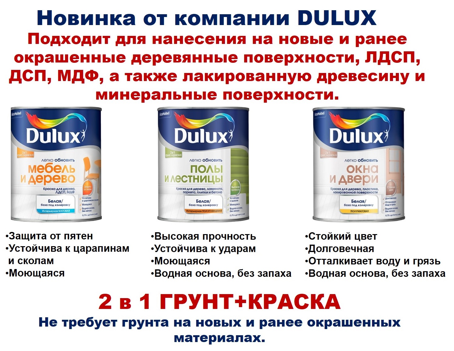 Новинка DULUX2